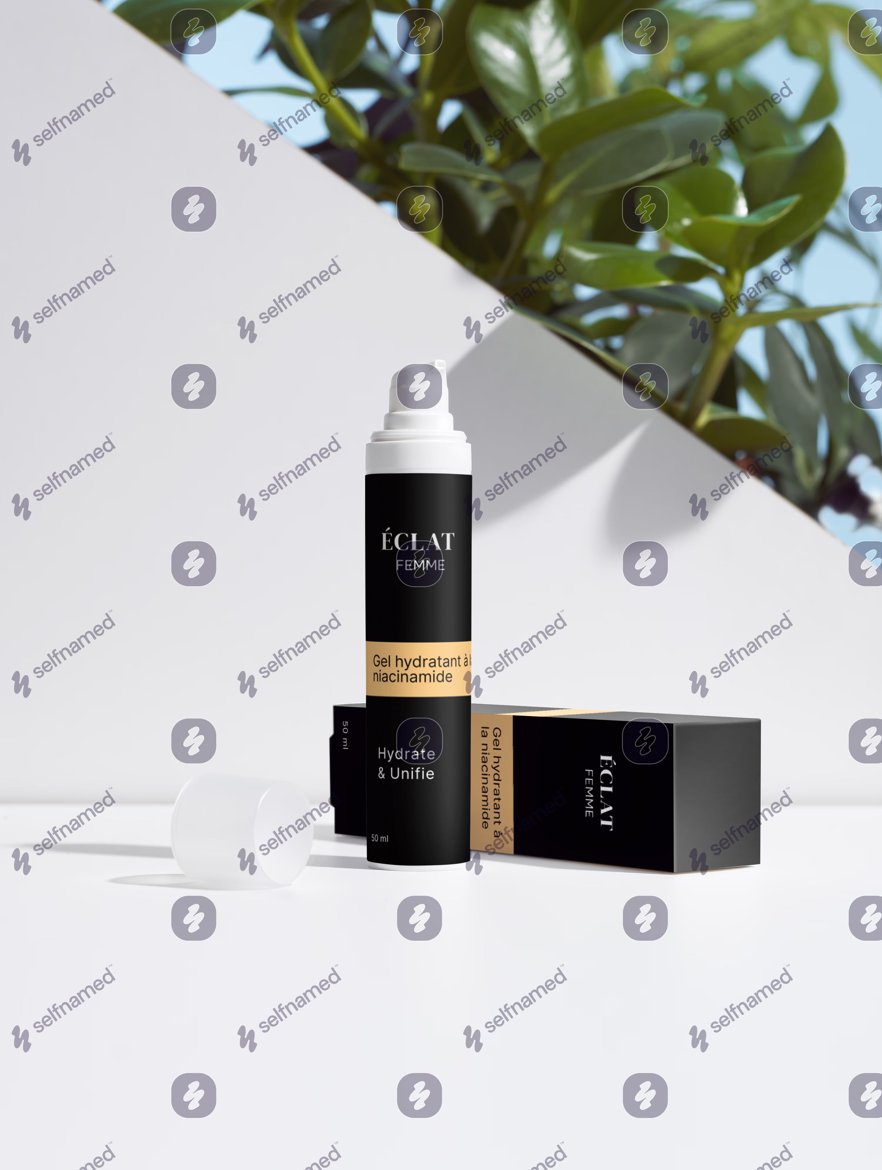 Gel hydratant à la niacinamide